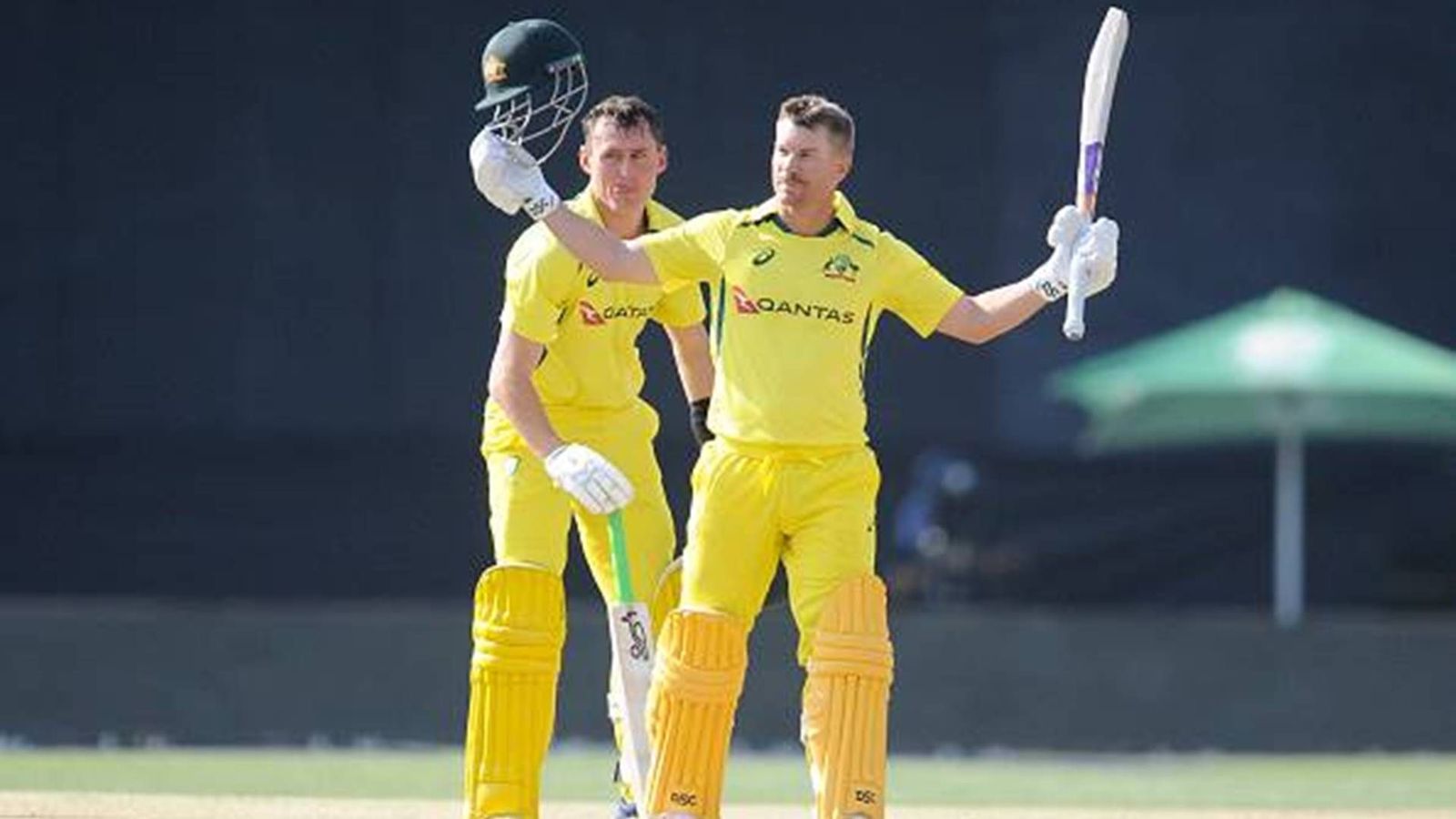 Warner, Labuschagne's centuries help Australia register thumping 123-run win over South Africa to take 2-0 lead Warner, Labuschagne's centuries help Australia register thumping 123-run win over South Africa to take 2-0 lead