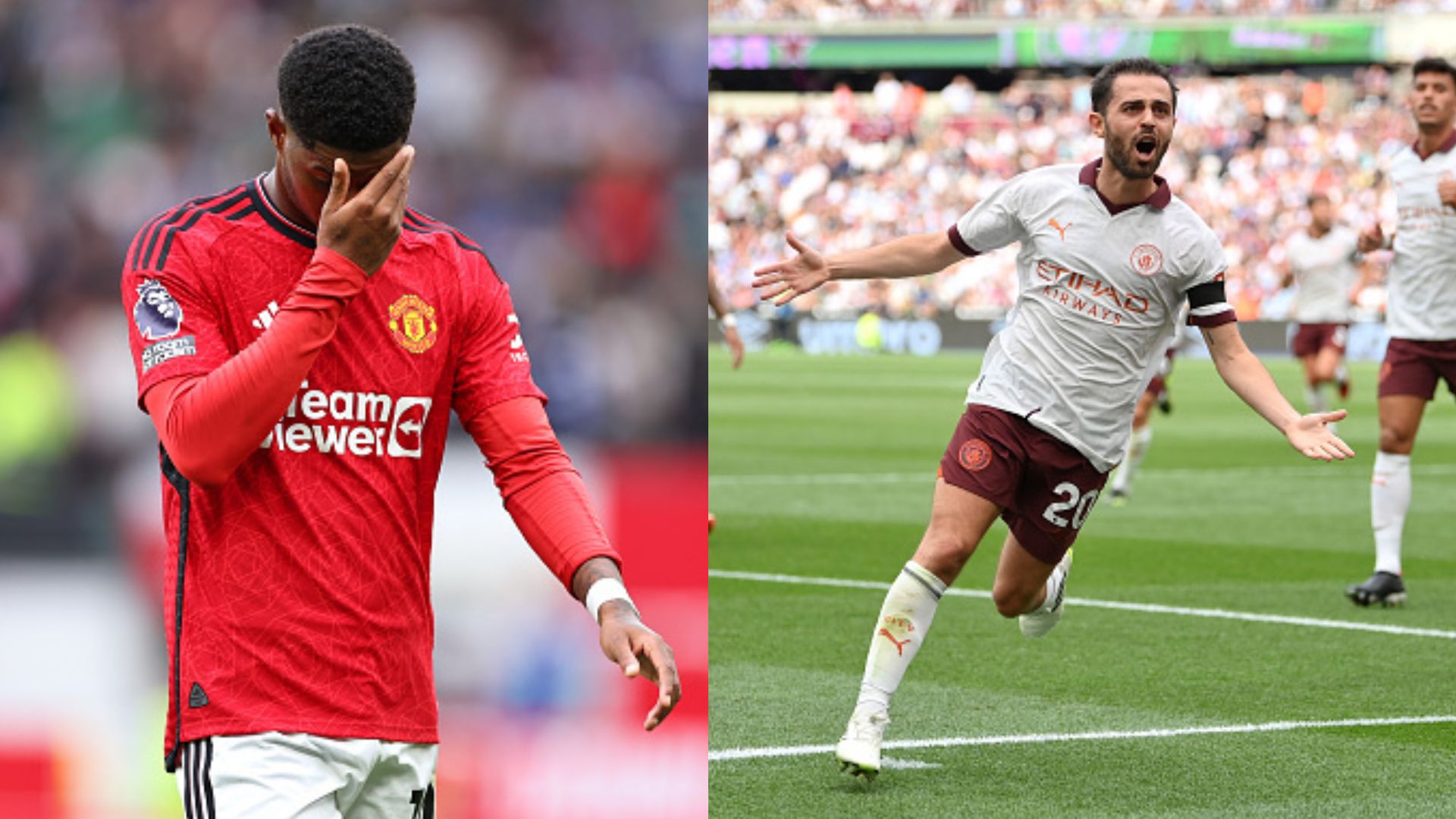 EPL 2023: Brighton stun Manchester United 3-1, Man City script comeback win against West Ham to top table SportsTak