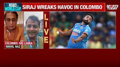 Sunil Gavaskar Exclusive: Siraj deserves all praise for his wonderful bowling in Asia Cup Final SportsTak