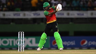 West Indies ODI captain scores second-fastest CPL century, tonks 4 sixes and 2 fours in Cornwall's over SportsTak