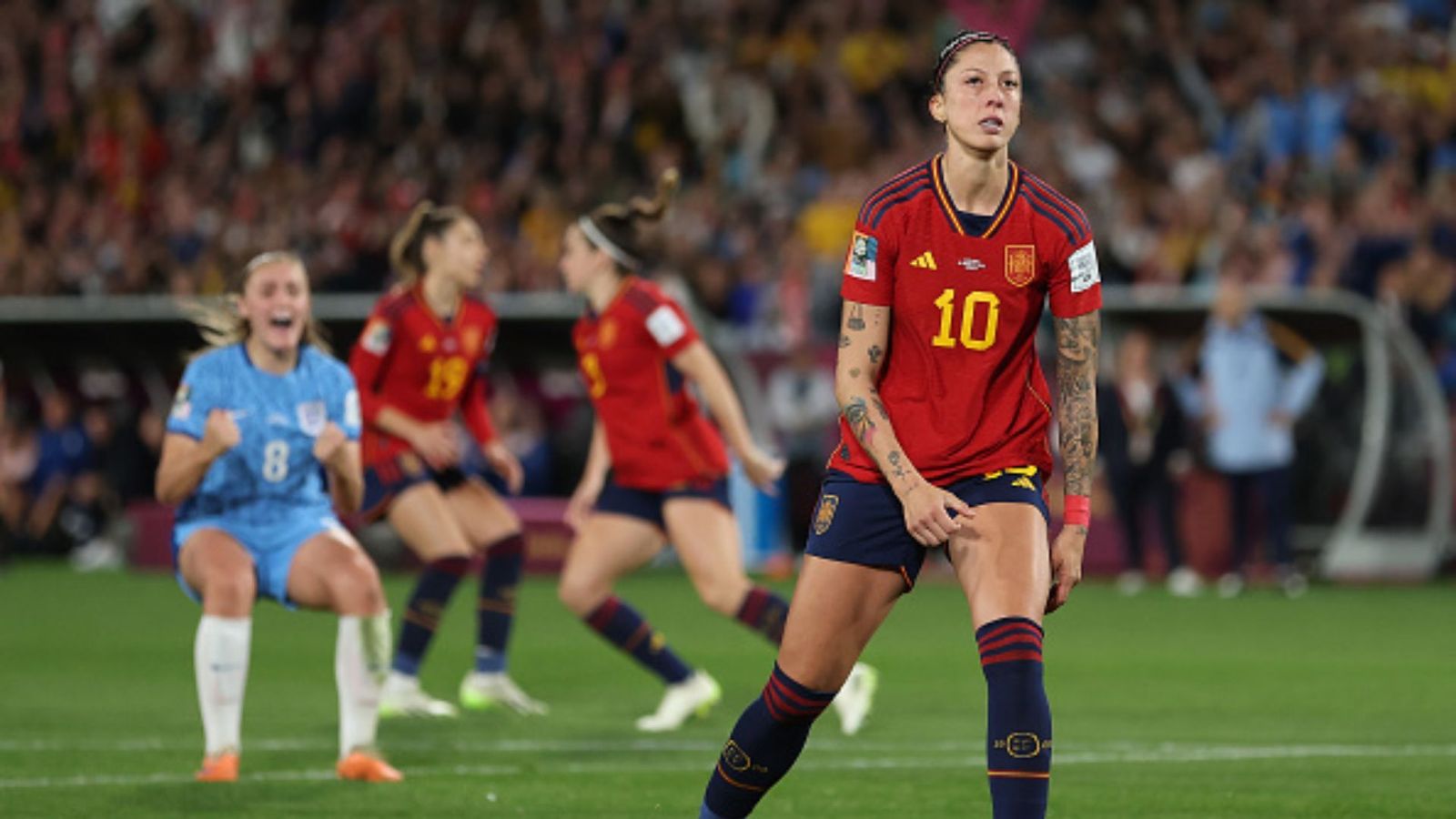 Jenni Hermoso once again calls out Spanish Soccer Federation after they face backlash over player call up Jenni Hermoso once again calls out Spanish Soccer Federation after they face backlash over player call up
