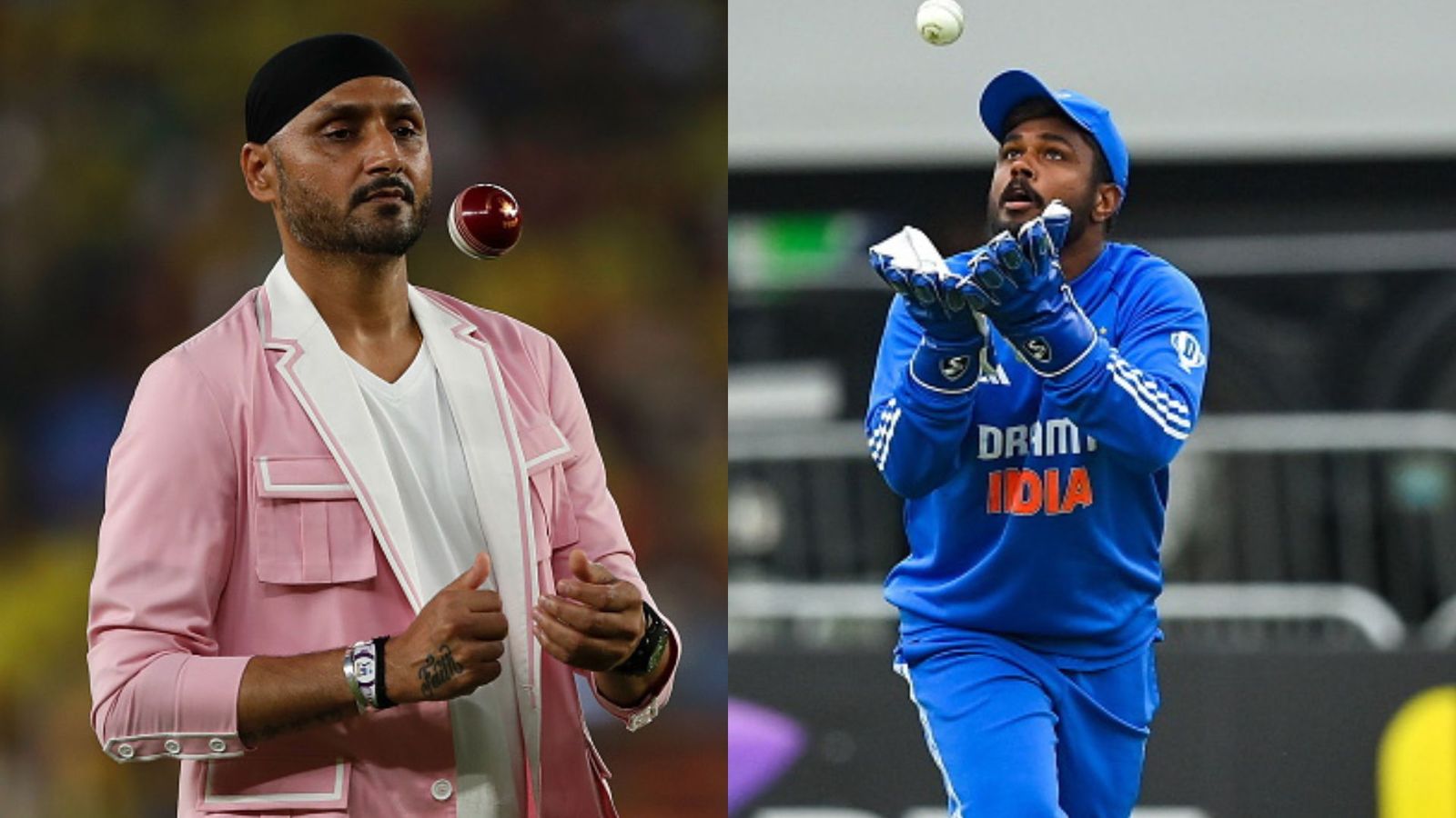 Harbhajan Singh's straightforward answer to why Sanju Samson was snubbed from India's ODI World Cup squad Harbhajan Singh's straightforward answer to why Sanju Samson was snubbed from India's ODI World Cup squad