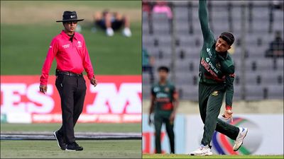 Bangladesh umpire loses count of deliveries in an over as Mahedi Hasan bowls a seven-ball over against New Zealand SportsTak