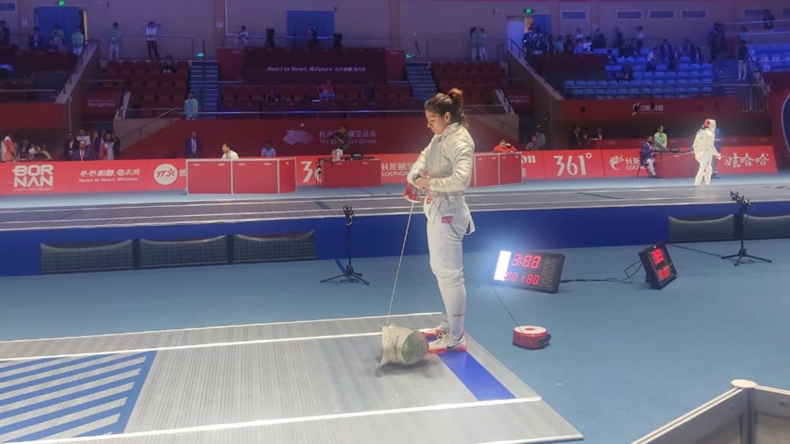 Asian Games 2023: Bhavani Devi's journey concludes in quarter-final after a 7-15 defeat against China's Yaqi Shao Asian Games 2023: Bhavani Devi's journey concludes in quarter-final after a 7-15 defeat against China's Yaqi Shao