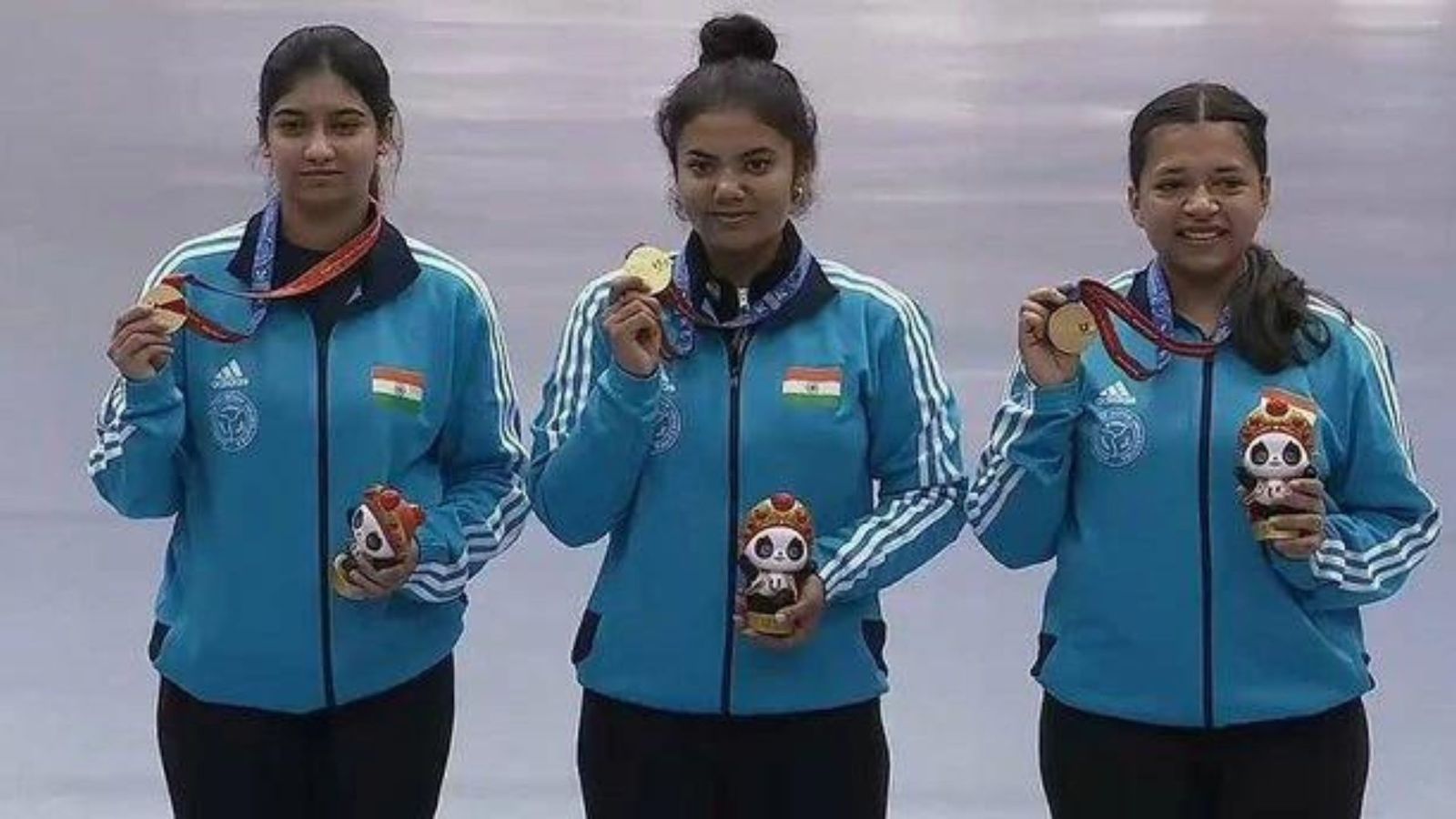 Indian shooters Sift Samra, Ashi Chouksey, Manini Kaushik win Silver in 50m Rifle 3P Team event as medals continue to flow Indian shooters Sift Samra, Ashi Chouksey, Manini Kaushik win Silver in 50m Rifle 3P Team event as medals continue to flow