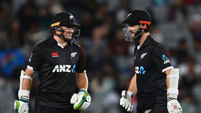Big blow to New Zealand: Star batter set to sit out opening ODI World Cup clash against England despite playing warm-up game New Zealand batters Tom Lathama and Kane Williamson.