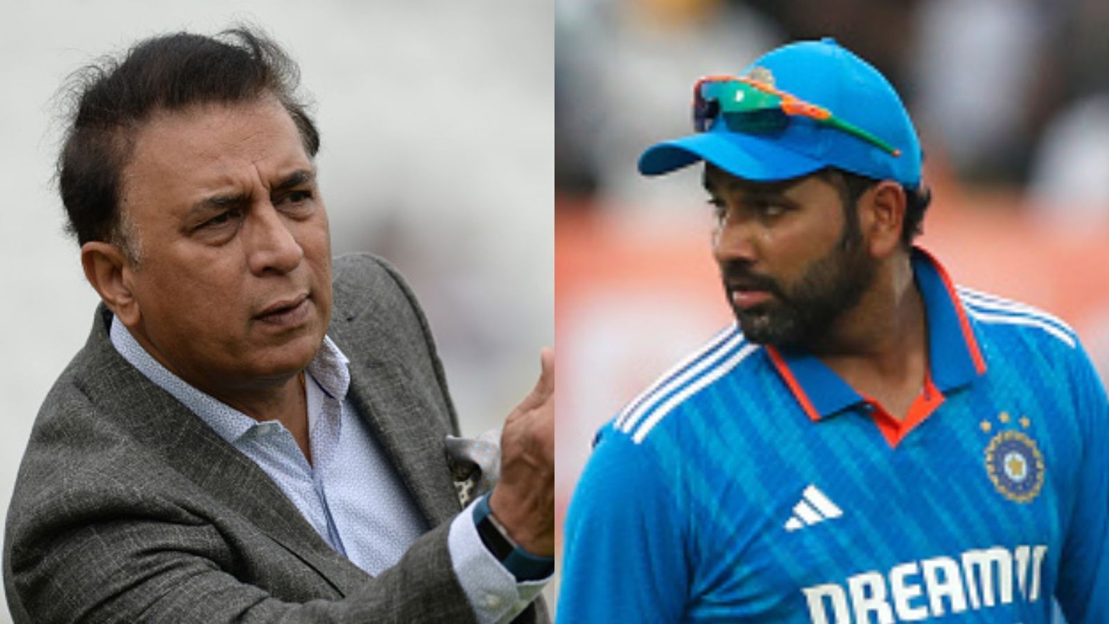 ODI World Cup 2023: Sunil Gavaskar picks his favourite for quadrennial tournament and it's not India Sunil Gavaskar (L) and Rohit Sharma (R).