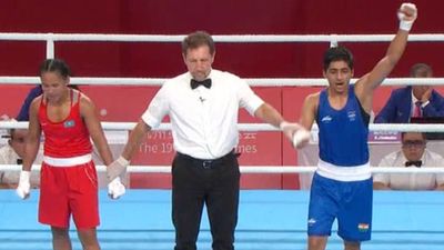 Preeti Pawar clinches Olympic quota, storms into Asian Games semi-finals overcoming veteran Kazakh boxer India's Preeti Pawar clinched Paris Olympic ticket.
