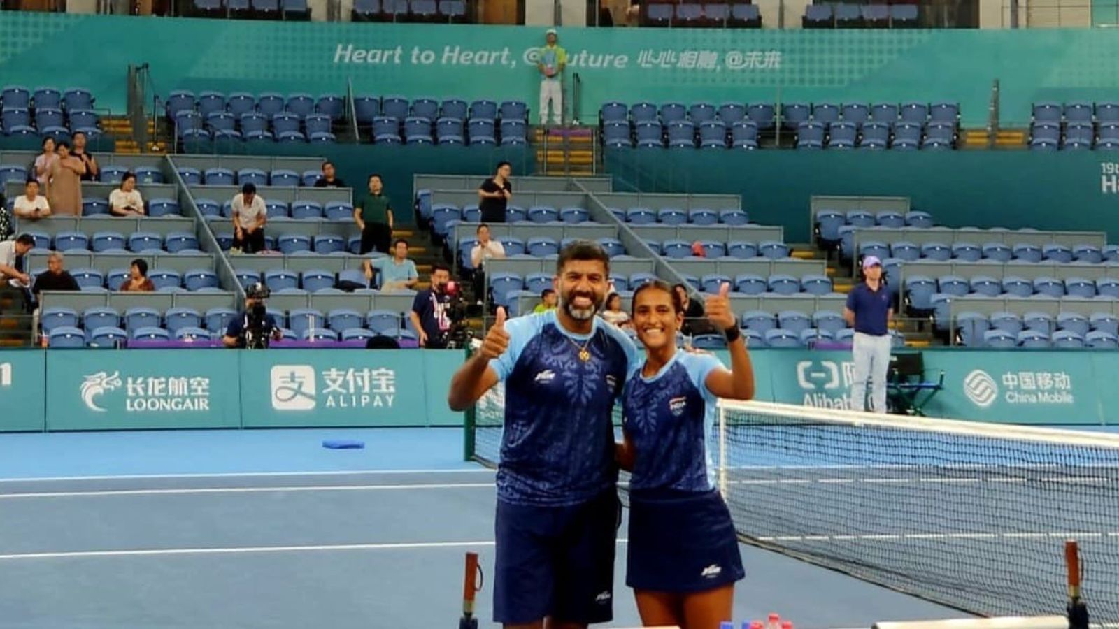 Asian Games 2023: Rohan Bopanna, Rutuja Bhosale fight back to win India's ninth gold in Tennis mixed doubles event Indian tennis stars Rohan Bopanna and Rutuja Bhosale