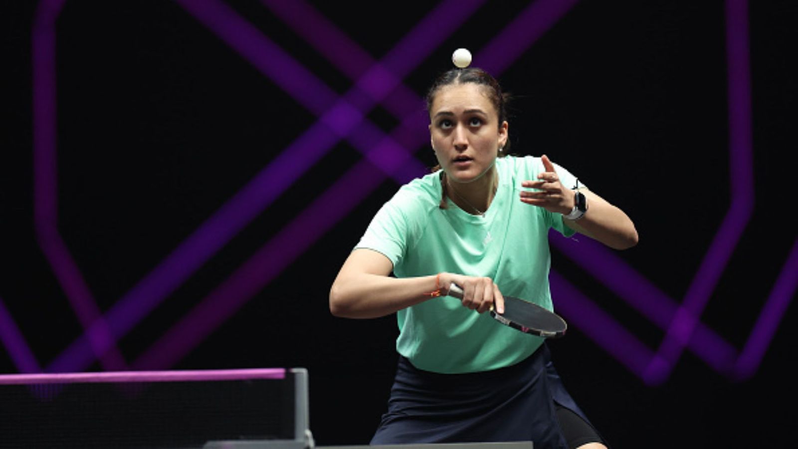 Asian Games 2023: Manika Batra, men's doubles pair Manav-Manush crash out as India's medal hopes dwindle in table tennis Manika Batra of India competes against Shan Xiaona of Germany in their Women's singles Round of 32 match on day one of WTT Champions Xinxiang 2023 at Xinxiang Pingyuan Sports Center on April 10, 2023 in Xinxiang, Henan Province, China.