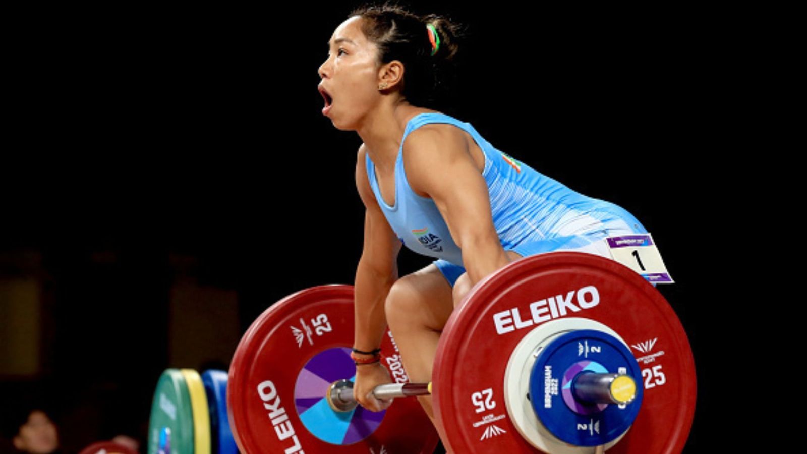 Mirabai Chanu's Asian Games quest ends in agony with fourth-place finish Indias Chanu Saikhom Mirabai in action during the Womens 49kg Weightlifting Competition at The NEC on day two of the 2022 Commonwealth Games in Birmingham. Picture date: Saturday July 30, 2022.