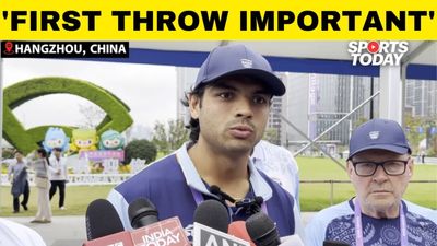 Neeraj Chopra 'very close' to 90m mark as he eyes Asiad title defence | Sports Today SportsTak