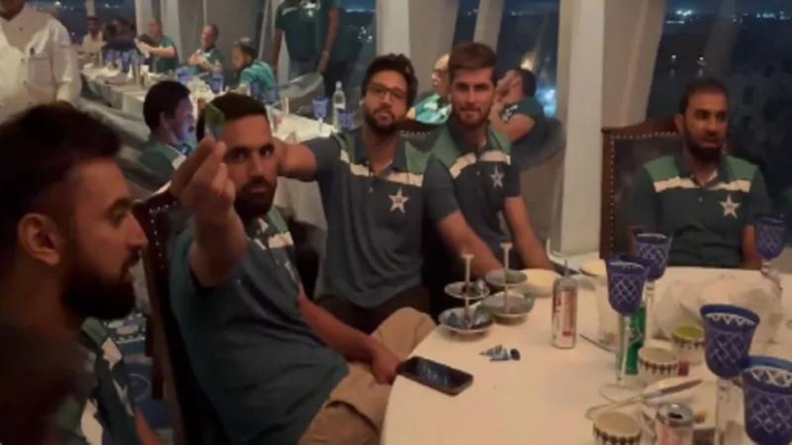 WATCH: Pakistan cricket team have a great time in Hyderabad ahead of ODI World Cup, gorge on 'Biryani and paan' Pakistan cricket team in Hyderabad.