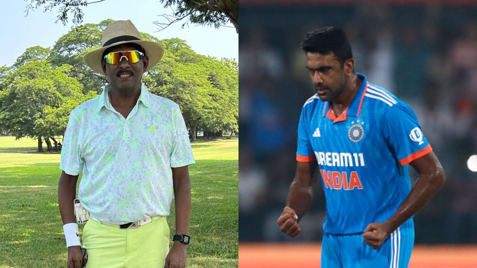 After levelling scathing criticism against Ravichandran Ashwin, L Sivaramakrishnan reveals phone call conversation with Indian spinner Laxman Sivaramakrishnan (L) and Ravichandran Ashwin (R).