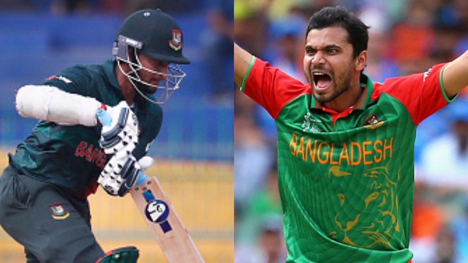 'What kind of mental sickness is this': Mashrafe Mortaza lashes out at Bangladesh fans for bizarre comments on Shakib Al Hasan Shakib Al Hasan (L) and Mashrafe Mortaza (R).