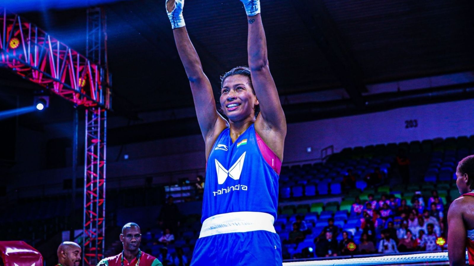 Asian Games 2023: Olympic medallist Lovlina Borgohain qualifies for Paris Olympics with win in semfinals of 75 kg category Indian boxer Lovlina Borgohain.