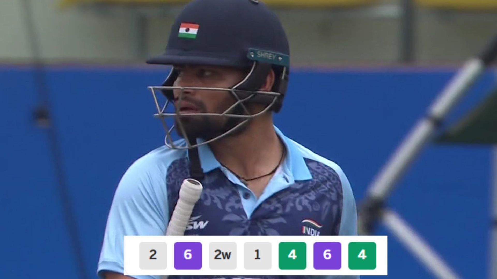 Finisher Rinku Singh resurfaces in T20Is after smashing Nepal bowler for 6,6,4,1,6 in final over of Asian Games Quarterfinals; Watch video Indian batter Rinku Singh (Image Credit: Sony Liv)