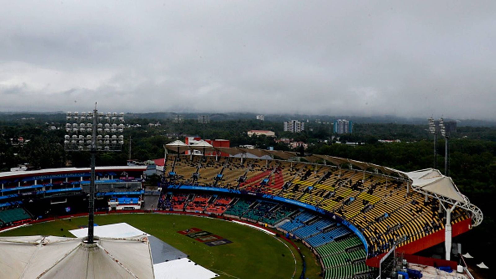 World Cup 2023: No warm-up for India, relentless rain leads to washout against Netherlands Rain plays spoilsport in India's second warm-up game (Getty Images)