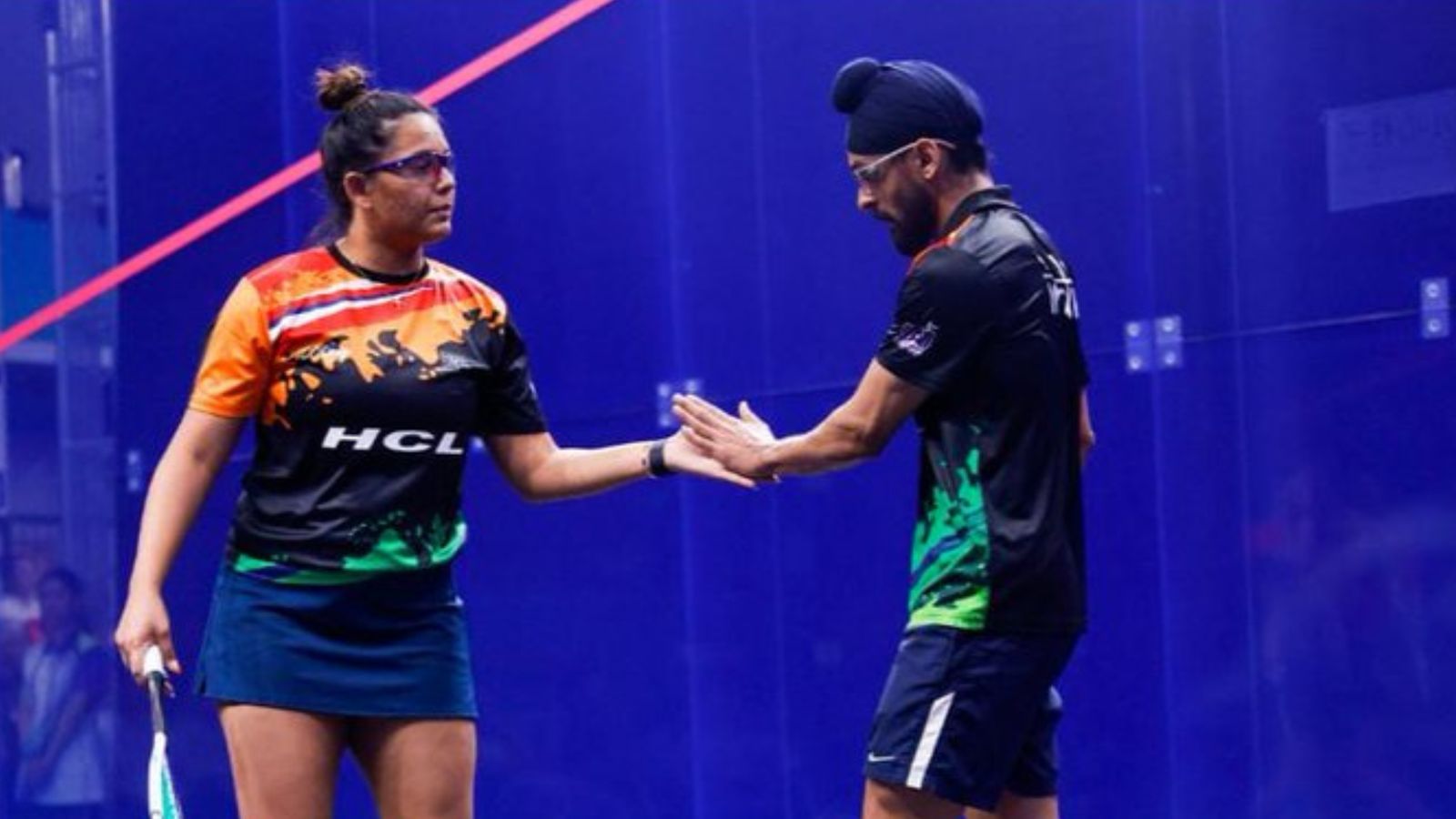 Asian Games 2023: Dazzling squash duo of Dipika-Harinder storms into semis to assure India a medal in mixed doubles Dipika Pallikal and Harinder Pal Singh in this frame.