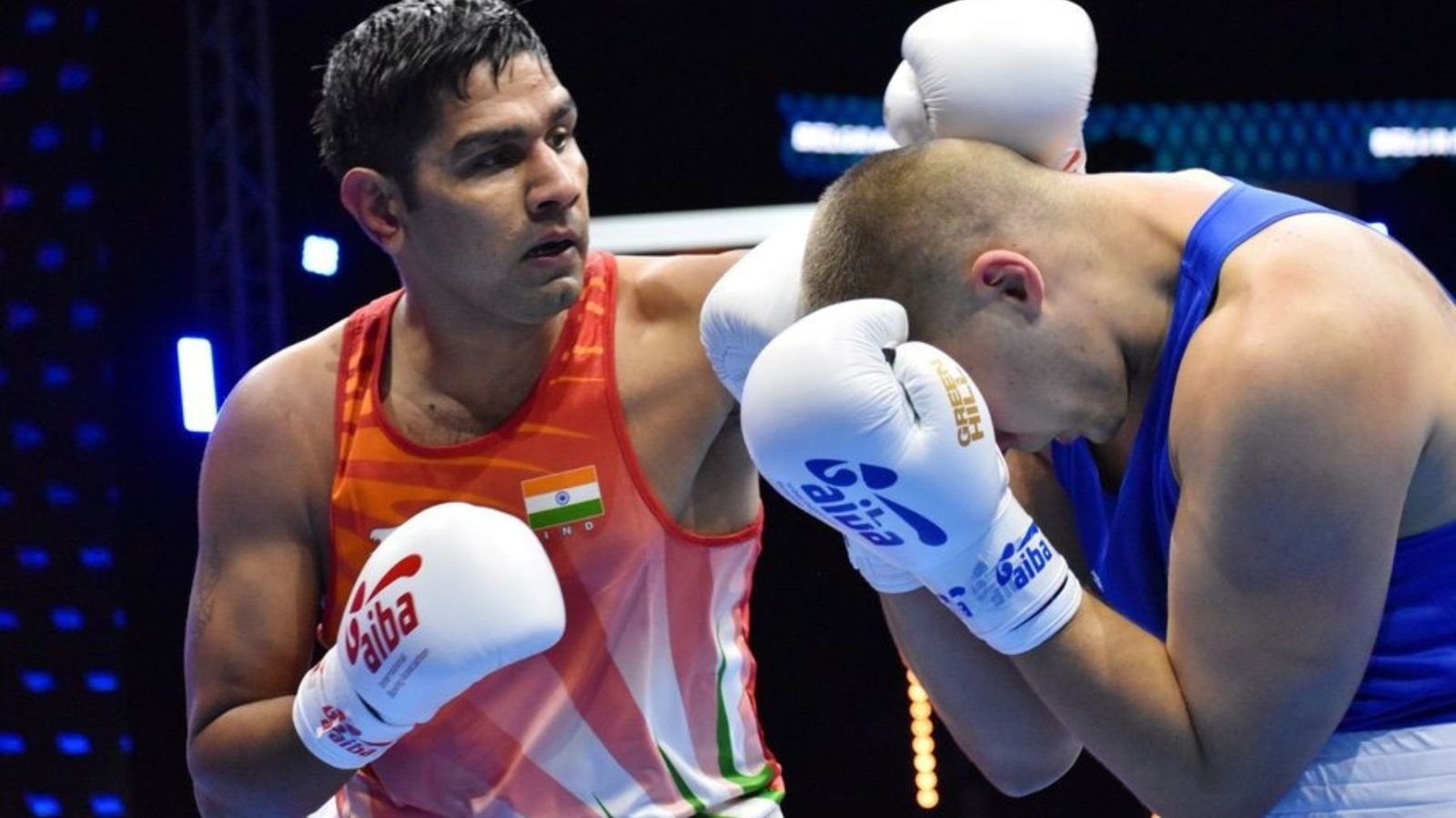 Asian Games 2023: Narender settles for bronze in 92kg men's boxing event after losing semi-final bout Indian boxer Narender