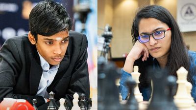 Asian Games 2023: Indian women's chess team crushes Mongolia, men held to 2-2 draw by Iran in round five India's star chess players R Praggnanandhaa (left) and Vantika Agarwal in this frame.