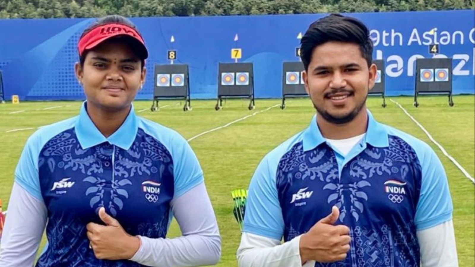 Asian Games 2023: Jyothi Surekha and Ojas Pravin hit the bullseye in archery compound mixed team event, clinch gold after beating Koreans India archers Jyothi Surekha and Ojas Pravin.