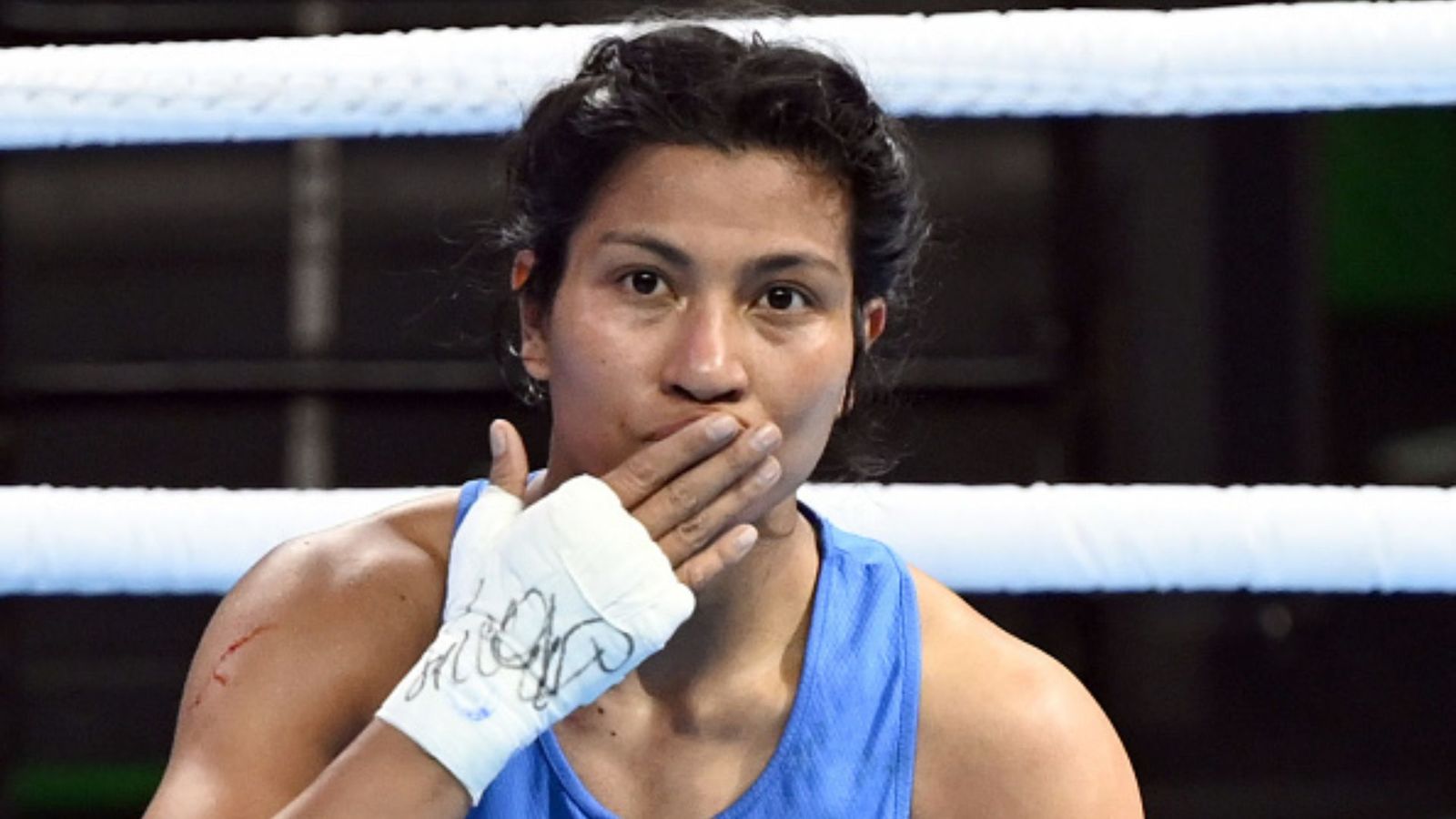 Asian Games 2023: Lovlina Borgohain loses to Li Qian in final bout to settle for silver medal Indian boxer Lovlina Borgohain.