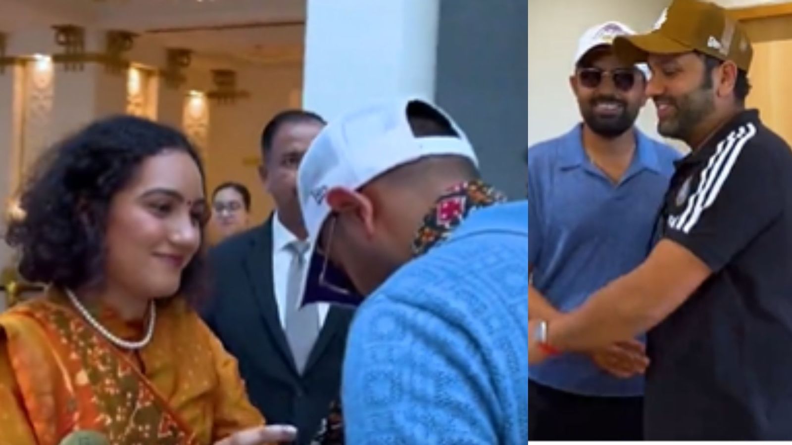 Watch: Babar Azam receives warm welcome in Ahmedabad, meets Rohit Sharma ahead of World Cup 2023 Captains' Day Watch: Babar Azam receives warm welcome in Ahmedabad, meets Rohit Sharma ahead of World Cup 2023 Captains' Day