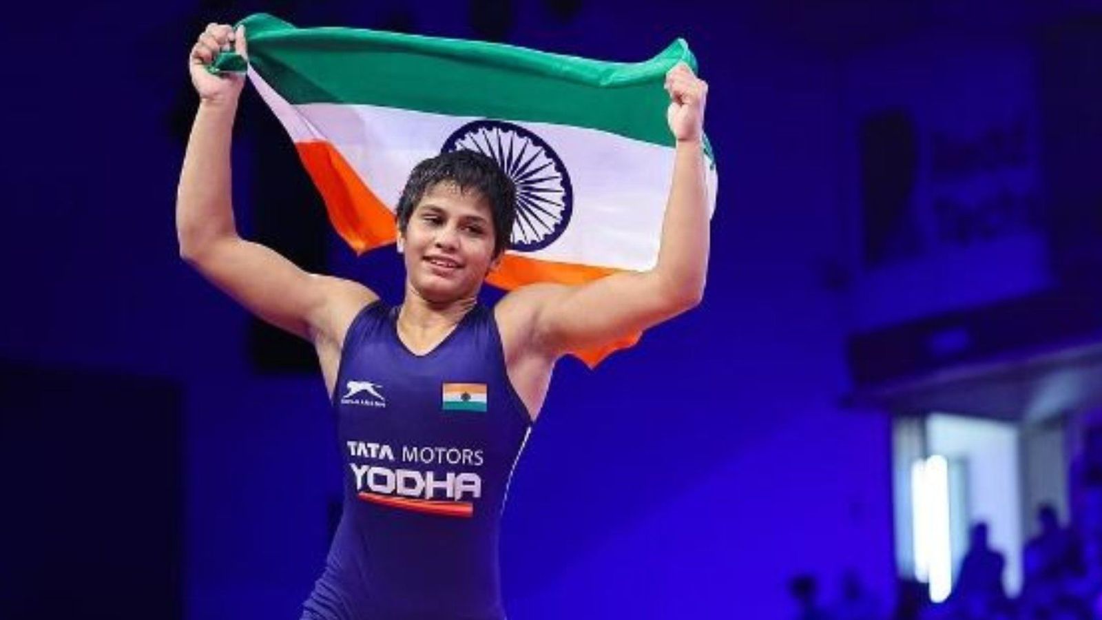 Asian Games 2023: Indian wrestler Antim Panghal faces quarter-final defeat against world champion Akari Fujinami of Japan Indian wrestler Antim Panghal.