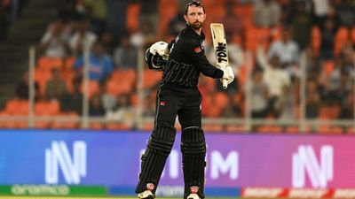 ENG vs NZ: Devon Conway breaks Nathan Astle's 27-year-old against England to start ODI World Cup career in style Devon Conway of New Zealand celebrates their century during the ICC Men's Cricket World Cup India 2023 between England and New Zealand at Narendra Modi Stadium on October 05, 2023 in Ahmedabad, India.