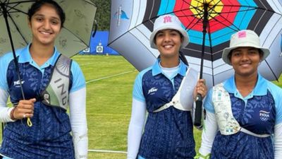 Asian Games 2023: India clinches 87th medal after women's recurve team pockets bronze Indian women's recurve archery team won bronze medal at the Asian Games 2023.