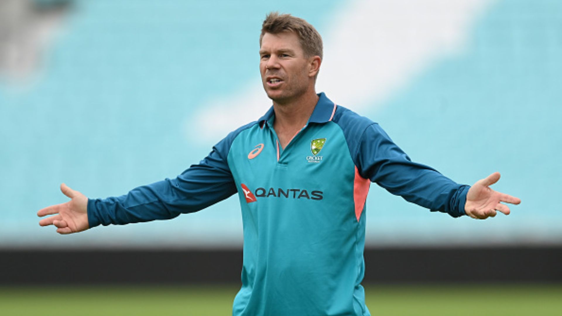 'I'm being brutally honest, it's actually been sickening': Furious David Warner reacts strongly to retirement talks ahead of India clash David Warner of Australia gestures during a training session before the 5th Test between England and Australia at The Kia Oval on July 25, 2023 in London, England.