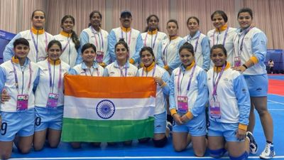 'Is baar, sau paar': Mission accomplished as India clinches 100th medal after women's kabaddi team pockets gold by defeating Chinese Taipei Indian women's Kabaddi team.