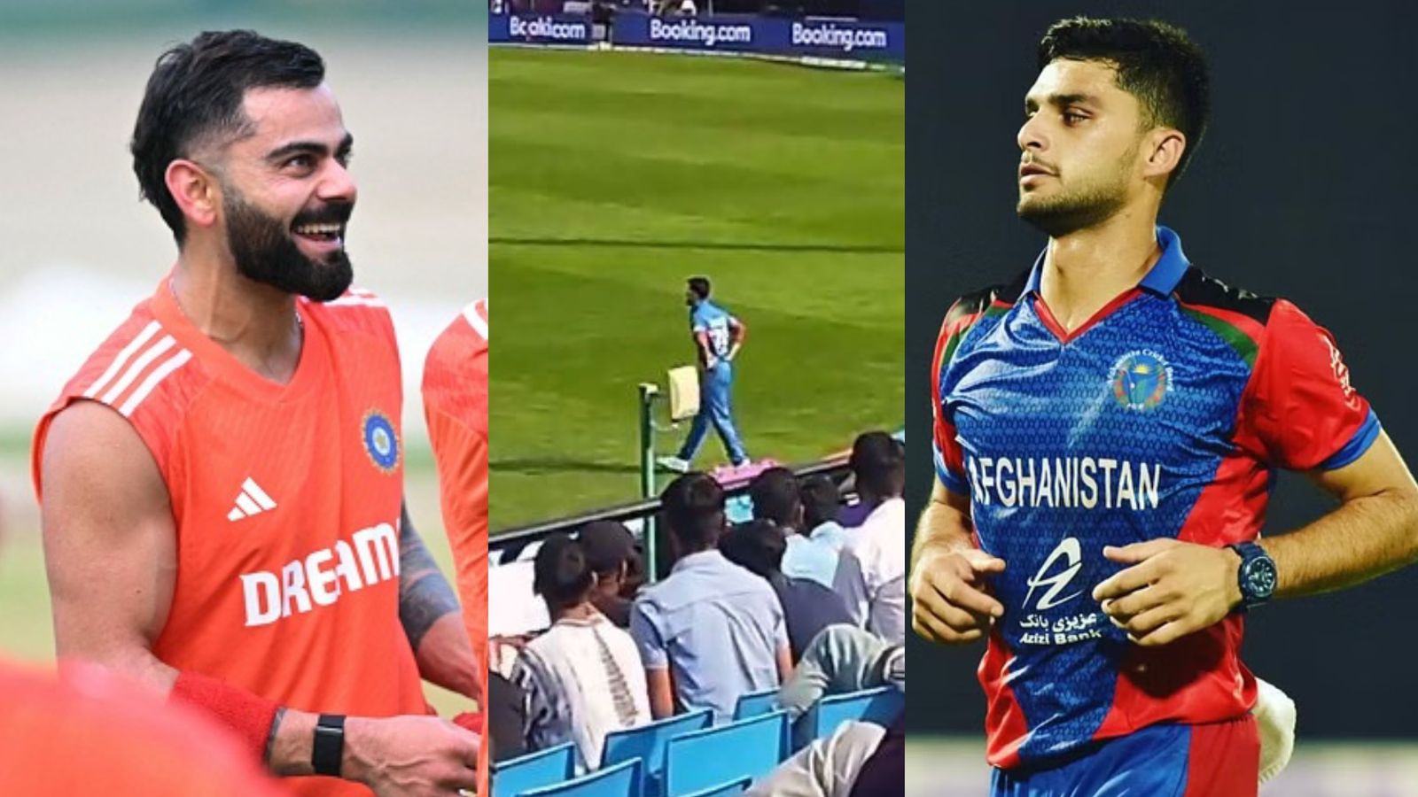 WATCH: Naveen-ul-Haq subjected to non-stop Kohli, Kohli chants in Dharamsala during AFG vs BAN World Cup match WATCH: Naveen-ul-Haq subjected to non-stop Kohli, Kohli chants in Dharamsala during AFG vs BAN World Cup match