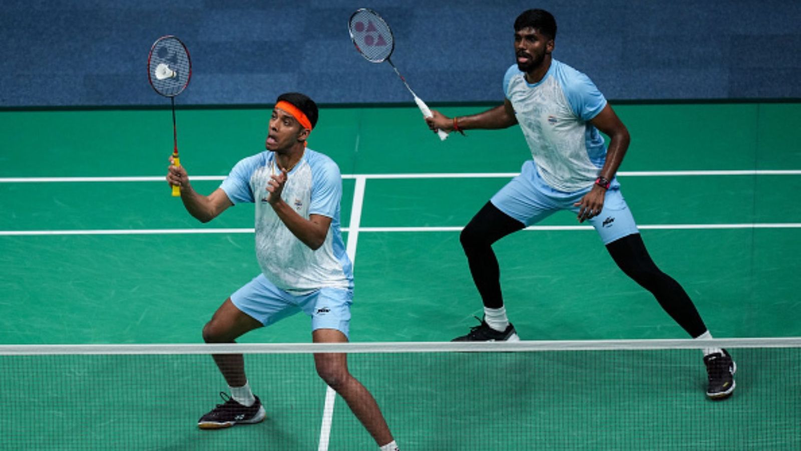 'Could not sleep the night before because...': Indian badminton's star duo Satwik-Chirag reveal tensions ahead of all-important Asian Games final Rankireddy Satwik Sairaj (R) and Shetty Chirag Chandrashekhar of India compete in the Badminton Men's Team Final match against Liang Weikeng and Wang Chang of China during day eight of the 19th Asian Games at Hangzhou Binjiang Gymnasium on October 01,