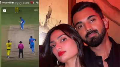 IND vs AUS: 'Best guy ever' — Athiya Shetty's beautiful message for husband KL Rahul after he leads India to victory vs Australia (From R-L) Indian batter KL Rahul with wife Athiya Shetty; Athiya Shetty's Instagram story