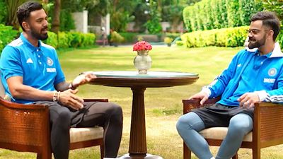 'I never expected it... doesn't happen in 1.5 overs': KL Rahul tells Virat Kohli after match-winning partnership KL Rahul and Virat Kohli during a conversation (Screengrab: BCCI)