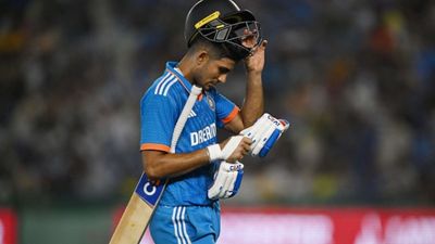 Shubman Gill admitted to hospital in Chennai with low platelet count, uncertainty revolves around his possible comeback for Pakistan clash: Reports India's Shubman Gill walks back to the pavilion after his dismissal during the first one-day international (ODI) cricket match between India and Australia at the Punjab Cricket Association Stadium in Mohali on September 22, 2023.