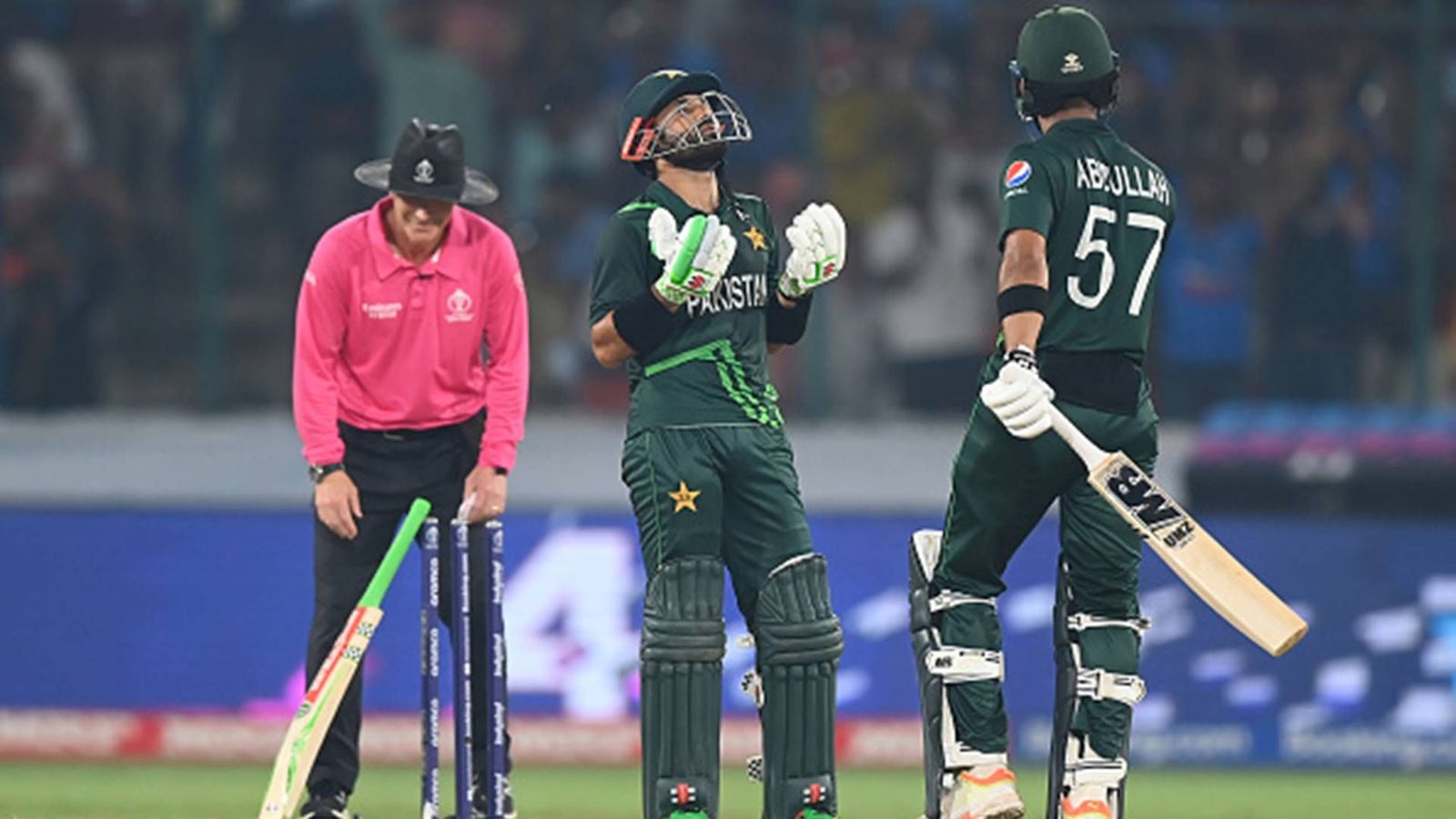 Shafique, Rizwan's incredible centuries lead Pakistan to highest-ever run chase in ODI World Cup history, beat Sri Lanka by 6 wickets Mohammad Rizwan and Abdullah Shafique (Getty Images)