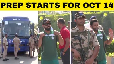 Pakistan team arrives in Ahmedabad for mega World Cup clash vs India | Sports Today SportsTak