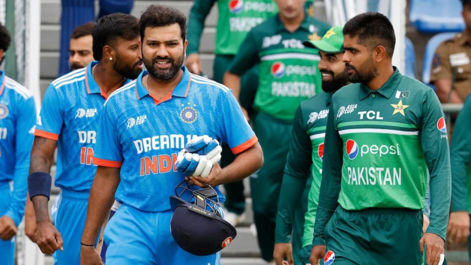 ODI World Cup 2023, IND vs PAK Live Streaming: When and where to watch India vs Pakistan match; check all details India skipper Rohit Sharma (left) and Pakistan captain Babar Azam in this frame