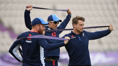 End of an era: Amidst ODI World Cup, Sir Alastair Cook announces retirement after scoring 34,045 runs in 562 games England players Jos Buttler (right) Alastair Cook (c) and Jonathan Bairstow do some stretching during England Nets ahead of the 4th Specsavers Test Match at The Ageas Bowl on August 28, 2018 in Southampton, England.