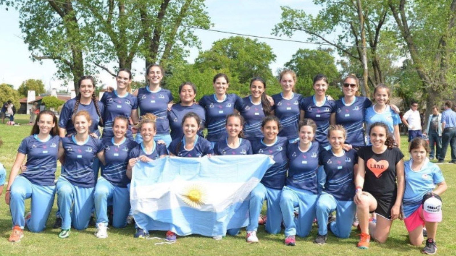 World Record Alert: 427 in 20 overs, 64 no balls, 52-run over, umpteen records fall like ninepins in a T20I runfest Argentina's women's cricket team in this frame.