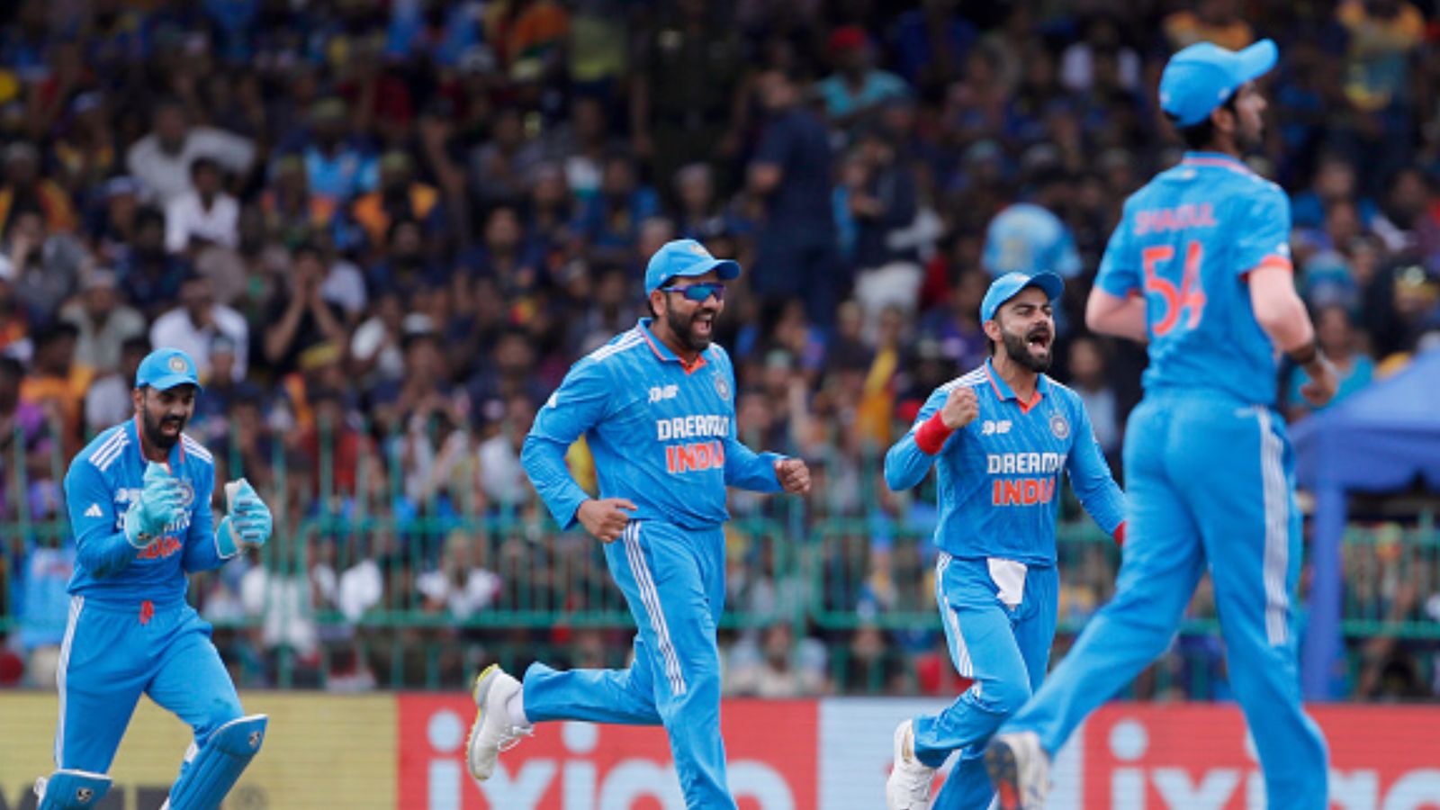 'Chasemaster loves big occasion' — Suresh Raina roots for Virat Kohli amid India vs Pakistan World Cup match India's star batters KL Rahul (left), Rohit Sharma (centre) and Virat Kohli in this frame