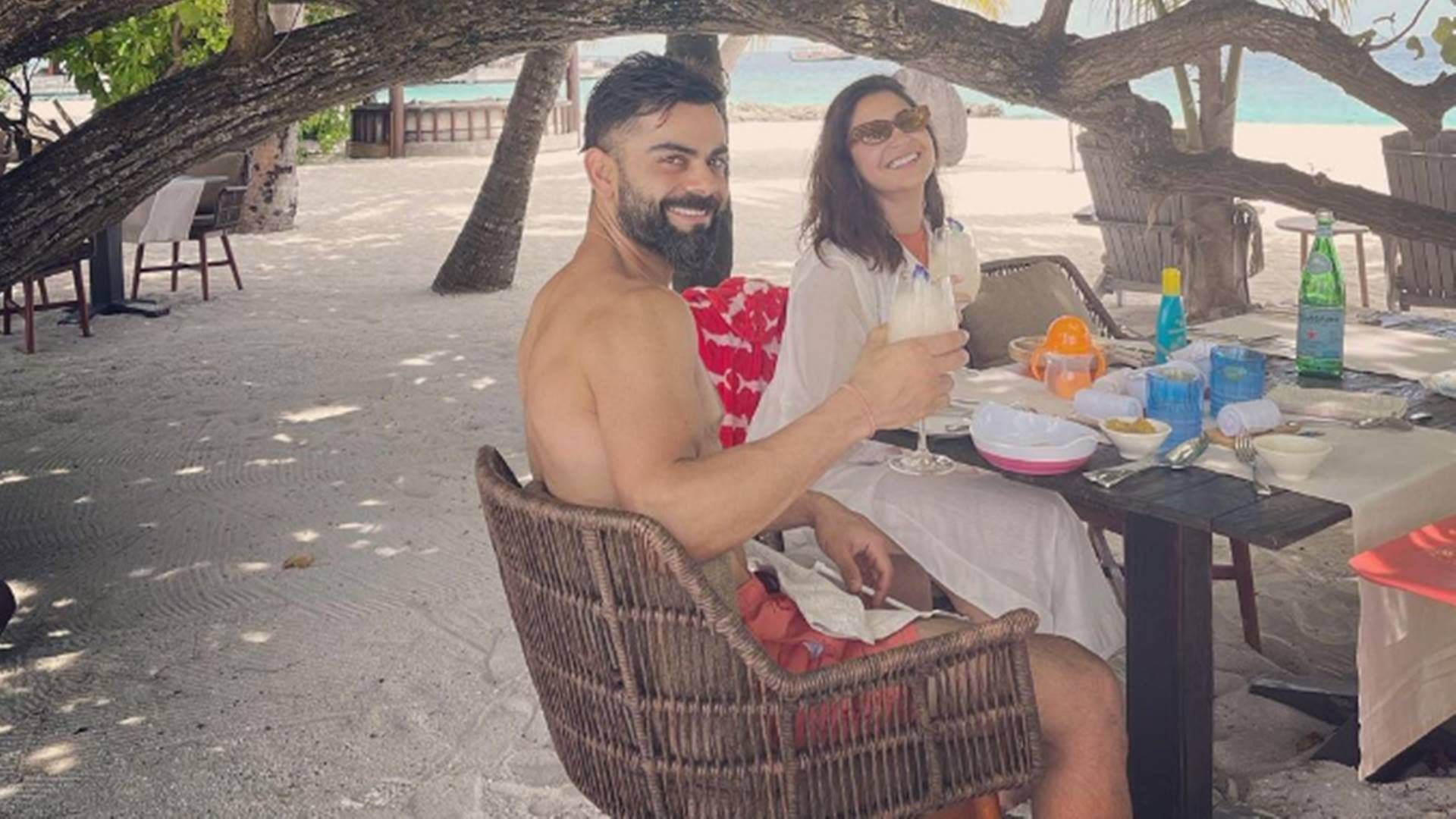 Virat Kohli's dietary discipline: The blueprint of a cricket icon's exceptional fitness journey Virat Kohli and Anushka Sharma (Screengrab: Kohli's Instagram)