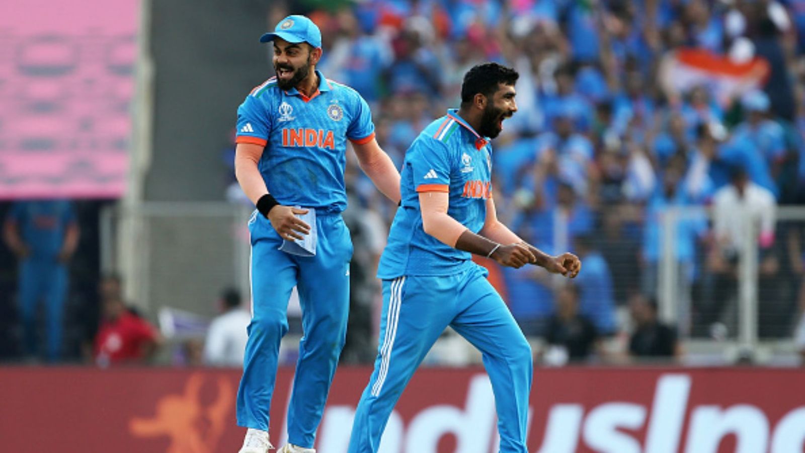 IND vs BAN: Sunil Gavaskar explains why Jasprit Bumrah shouldn't play against Bangladesh in Pune Jasprit Bumrah of India celebrates the wicket of Mohammad Rizwan of Pakistan during the ICC Men's Cricket World Cup India 2023 between India and Pakistan at Narendra Modi Stadium on October 14, 2023 in Ahmedabad, India.