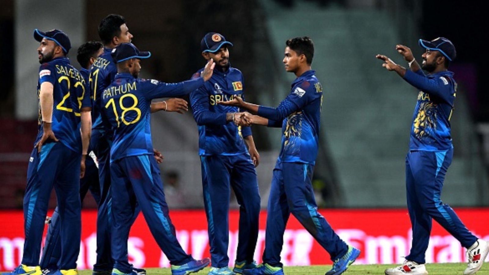 Angelo Mathews, Dushmantha Chameera recalled to Sri Lanka's ODI World Cup squad after Dasun Shanaka's departure Sri Lankan players in this frame.