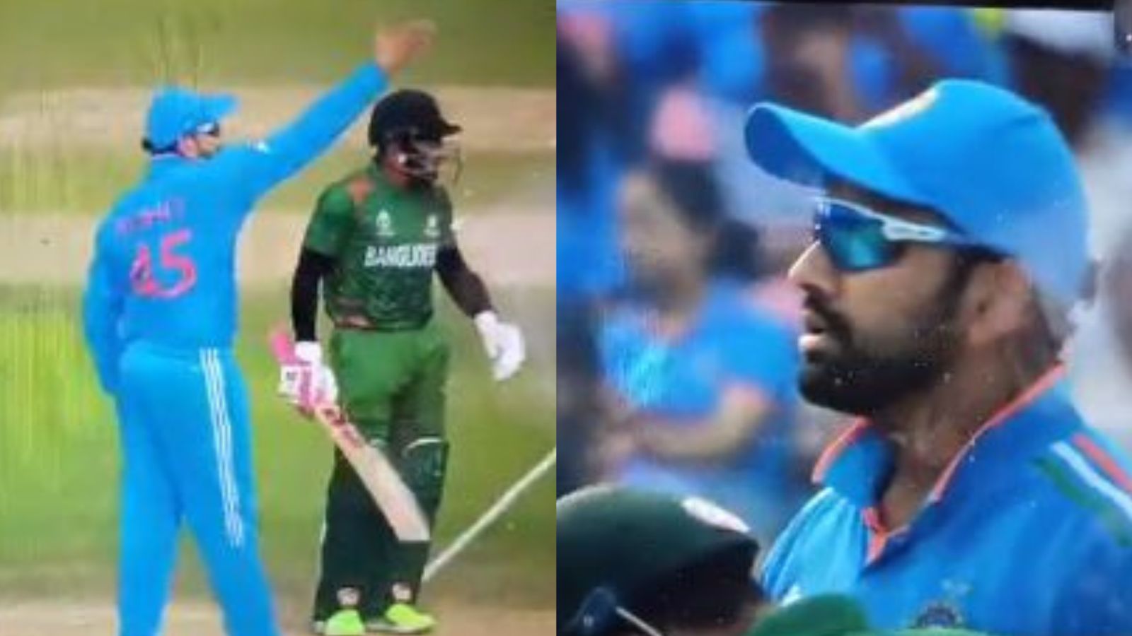 WATCH: Frustrated Rohit Sharma loses his cool after spectator brings India vs Bangladesh match to brief halt WATCH: Frustrated Rohit Sharma loses his cool after spectator brings India vs Bangladesh match to brief halt
