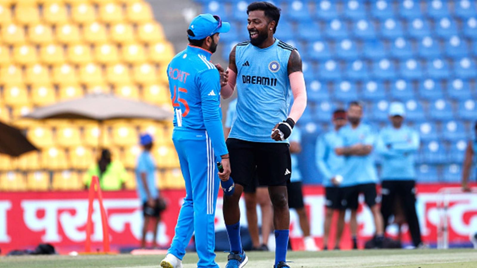 Rohit Sharma provides update on Hardik Pandya's ankle injury, says ‘with an injury like that…’ Rohit Sharma provides update on Hardik Pandya's ankle injury, says ‘with an injury like that…’
