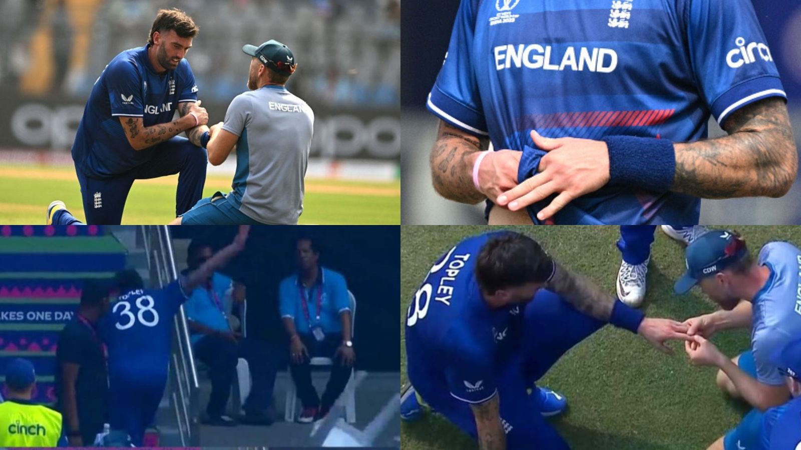ENG vs SA: Reece Topley goes bonkers after getting injured, throws chair in anger before storming into dressing room England pacer Reece Topley suffered an injury against South Africa.